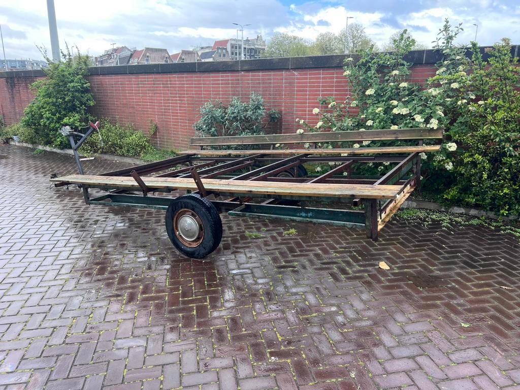 Trailer (voor boot evt), Ophalen of Verzenden, Gebruikt