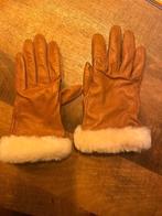 Ugg handschoenen leer maat m, Maat 38/40 (M), UGG, Ophalen of Verzenden, Zo goed als nieuw