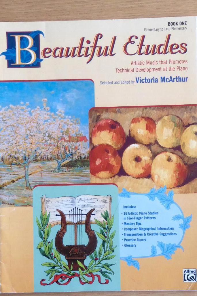 Beautiful Etudes - Book One - Victoria McArthur, Muziek en Instrumenten, Klassiek, Les of Cursus, Ophalen of Verzenden, Zo goed als nieuw