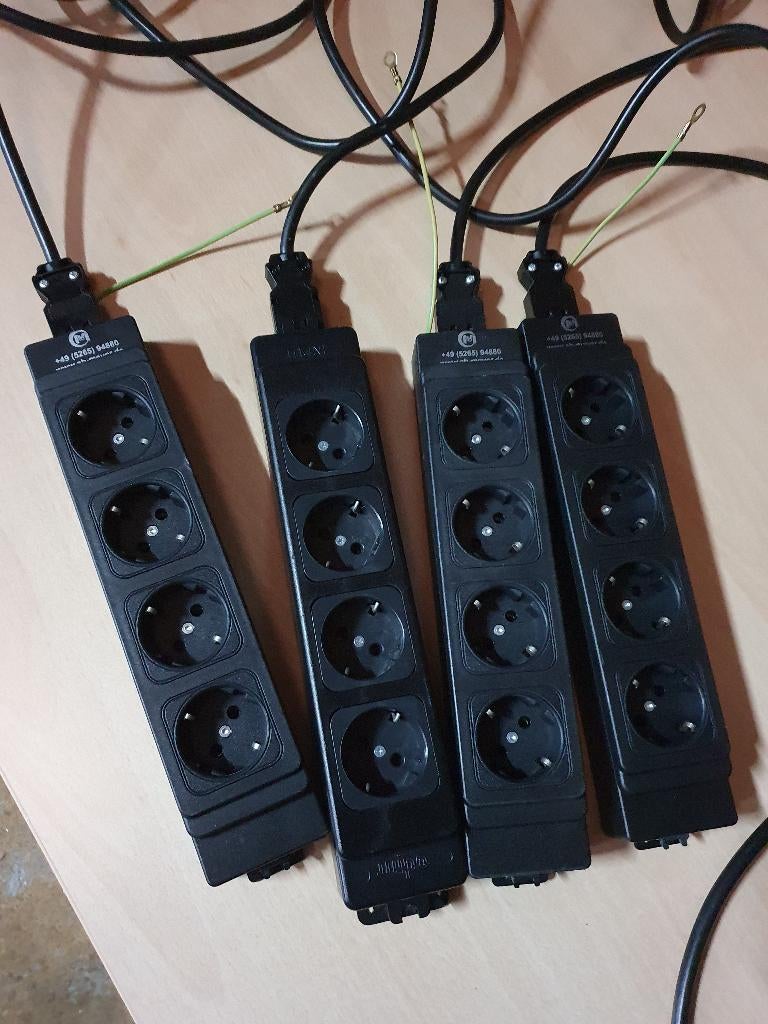 100x Ah Meyer netbox ms3 ms4 prof stekkerblok stekkerdoos, Info@ah-meyer.de, Ophalen of Verzenden, Zo goed als nieuw, A. & H. Meyer Dörentrup