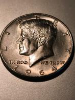 Zilver half dollar 1964 Kennedy, Ophalen of Verzenden, Noord-Amerika, Zilver