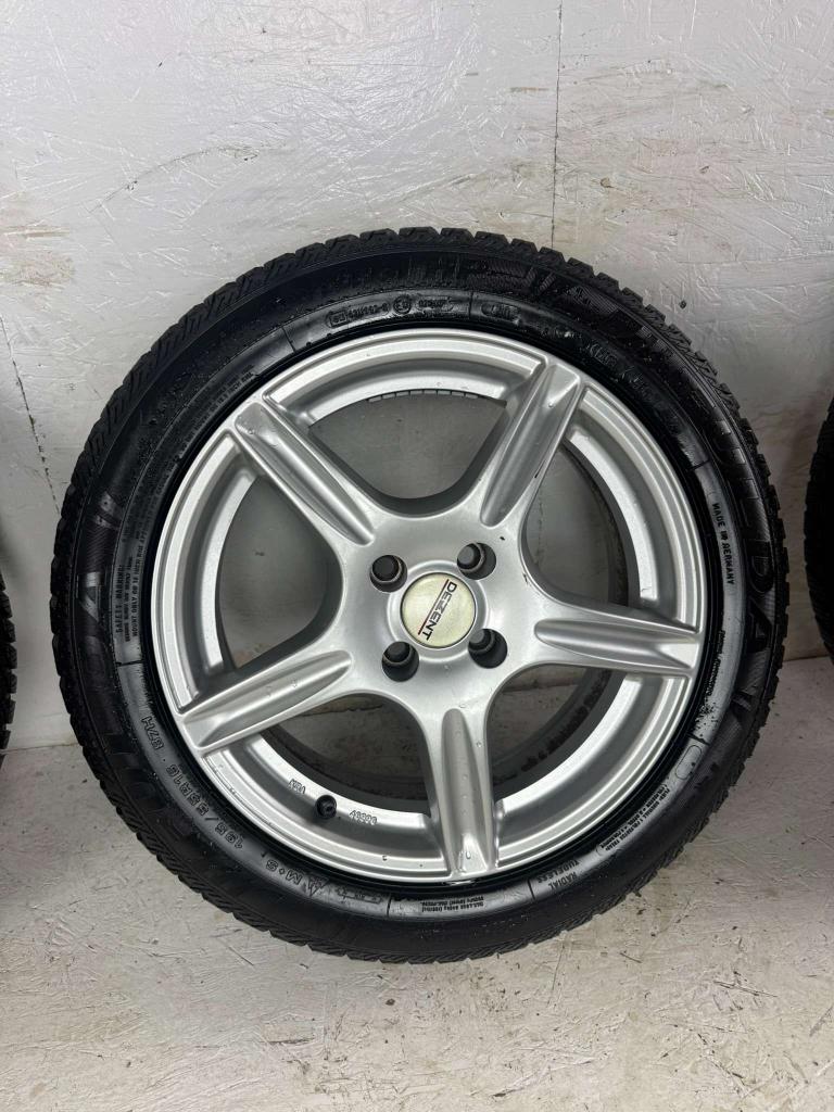 Opel Corsa Toyota Yaris Polo Fox velgen 16" 4x100 winterset, Auto-onderdelen, Banden en Velgen, Niet ingevuld, Gebruikt, 16 inch