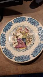 Bord oosterse afbeelding chinees japans Société ceramique, Ophalen of Verzenden