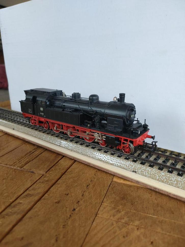 Märklin stoomlocomotief 3106 DB 78 355, Hobby en Vrije tijd, Modeltreinen | H0, Zo goed als nieuw, Locomotief, Wisselstroom, Märklin