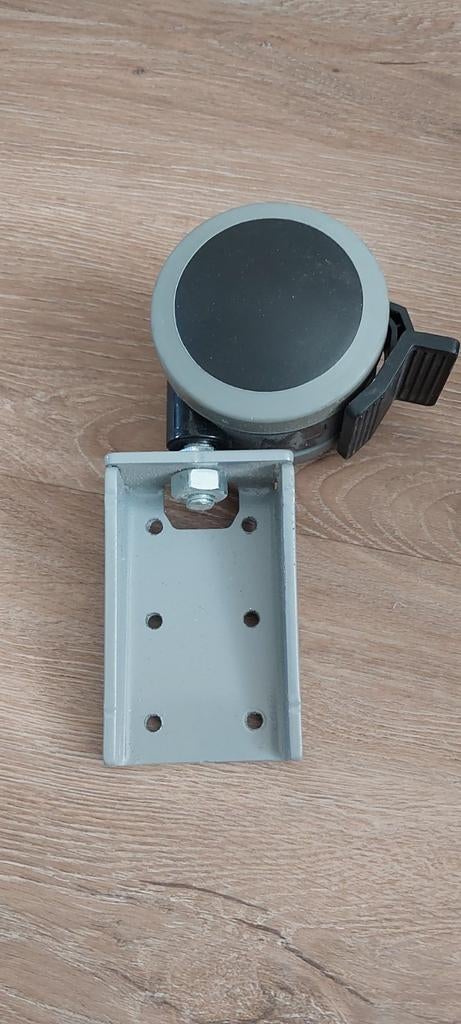 Zwenkwiel met rem - Stevig en veelzijdig, Ophalen of Verzenden