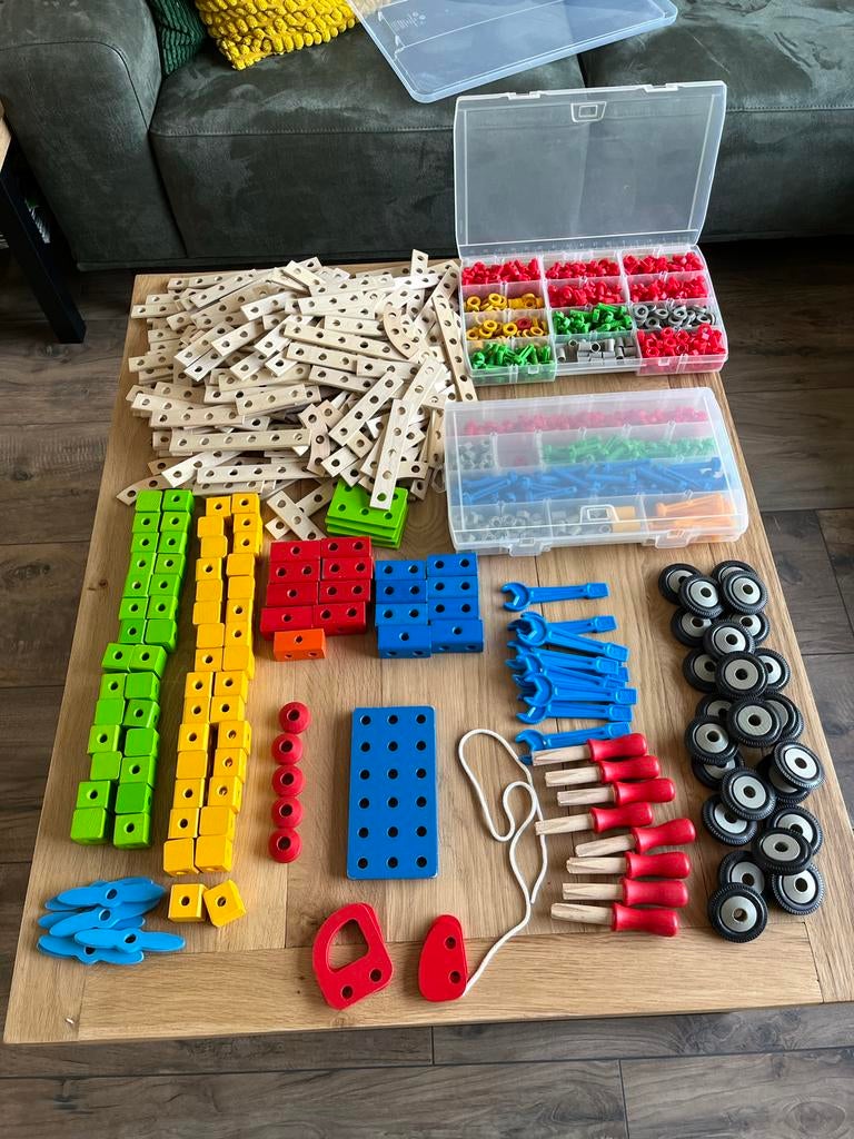 Heros Constructor Houten speelgoed, Ophalen of Verzenden, Gebruikt, Overige typen