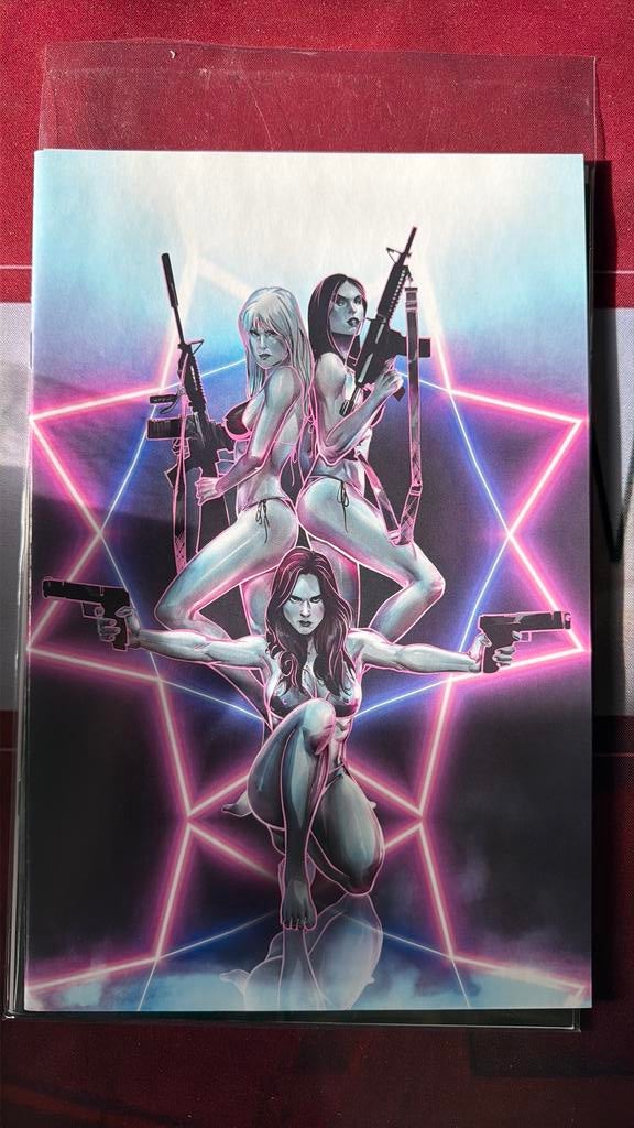 Gun honey heat seeker exposed #4 ace continuado virgin excl, Eén comic, Ophalen of Verzenden, Zo goed als nieuw, Amerika