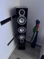 Monitor Audio GS60 Zwart Hoogglans, Gebruikt, 120 watt of meer, Front, Rear of Stereo speakers, Ophalen