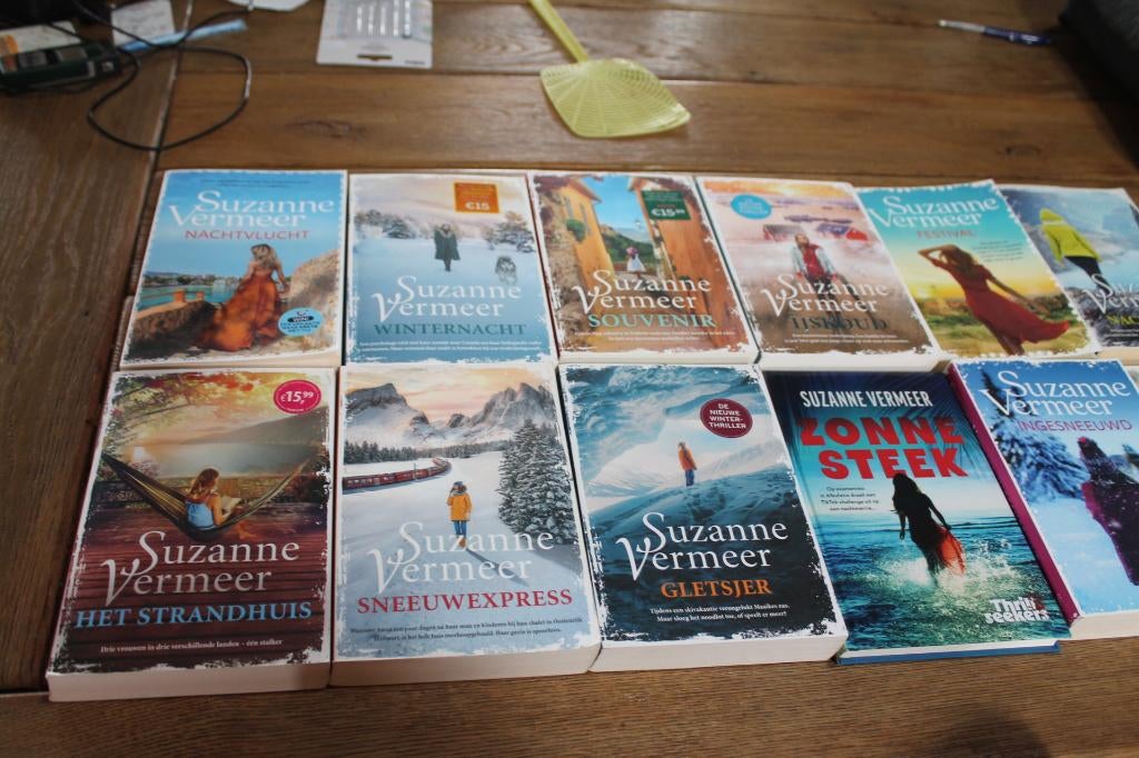 boeken Suzanne Vermeer, Boeken, Ophalen, Suzanne Vermeer, Zo goed als nieuw, Nederland