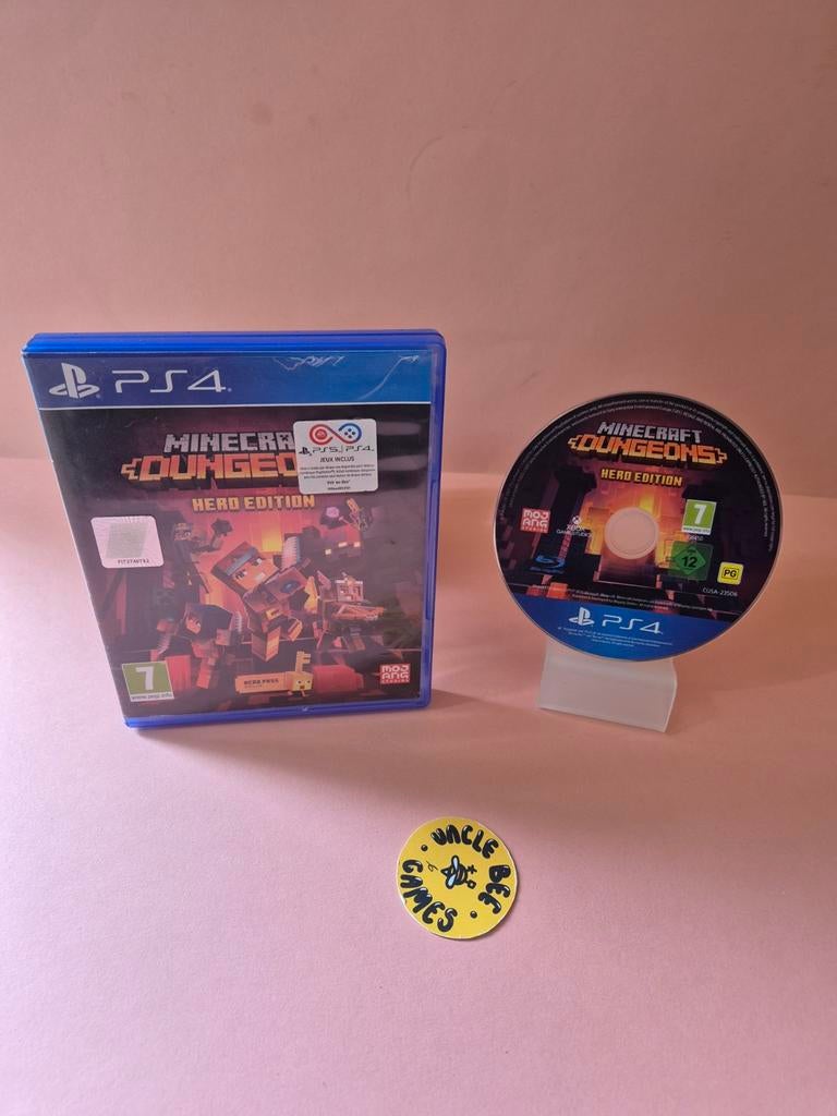 Minecraft Dungeons Hero Edition, Avontuur en Actie, Mojang Studios, Mojang Studios, Stockholm, Zweden, Zo goed als nieuw