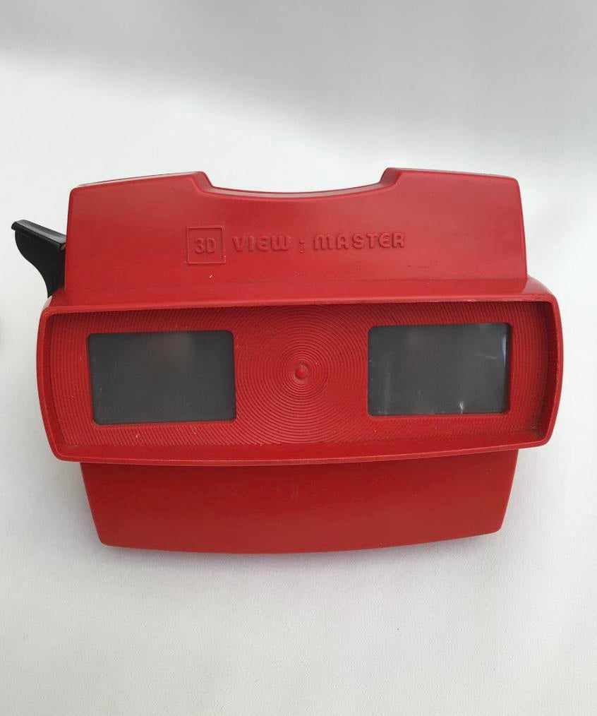 Vintage 3D Viewmaster Rood Made in Belgium IZGS!!!, Ophalen, Gebruikt