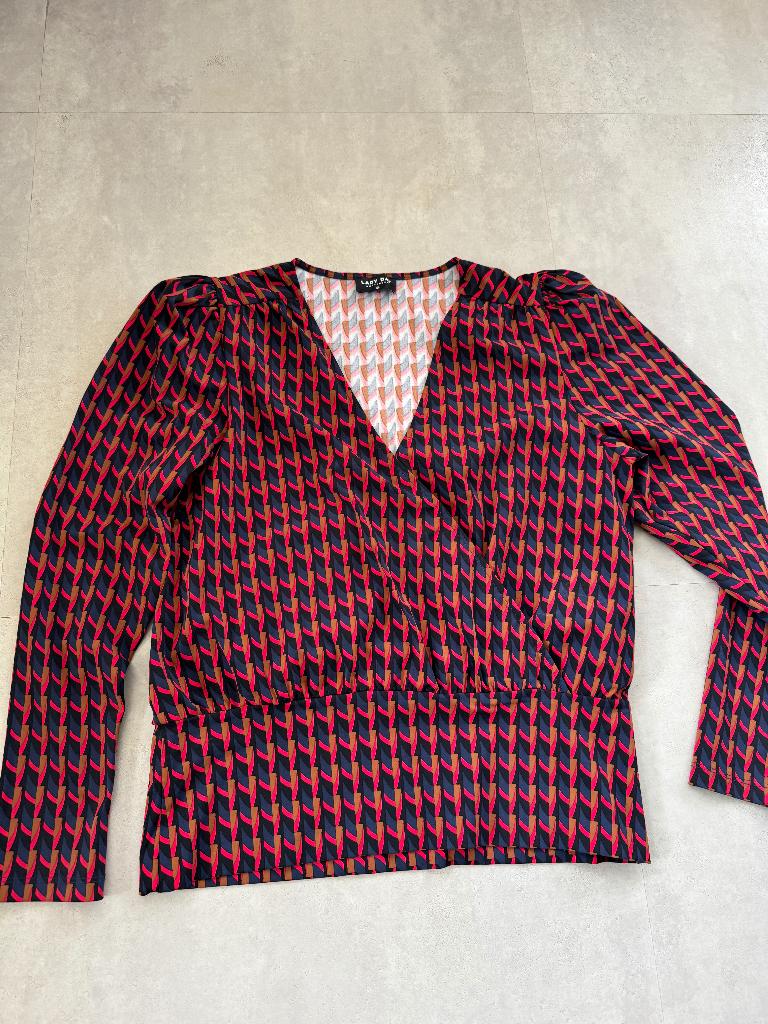 Lady Day travelstof blouse, Kleding | Dames, Lady Day, Overige kleuren, Maat 42/44 (L), Ophalen of Verzenden