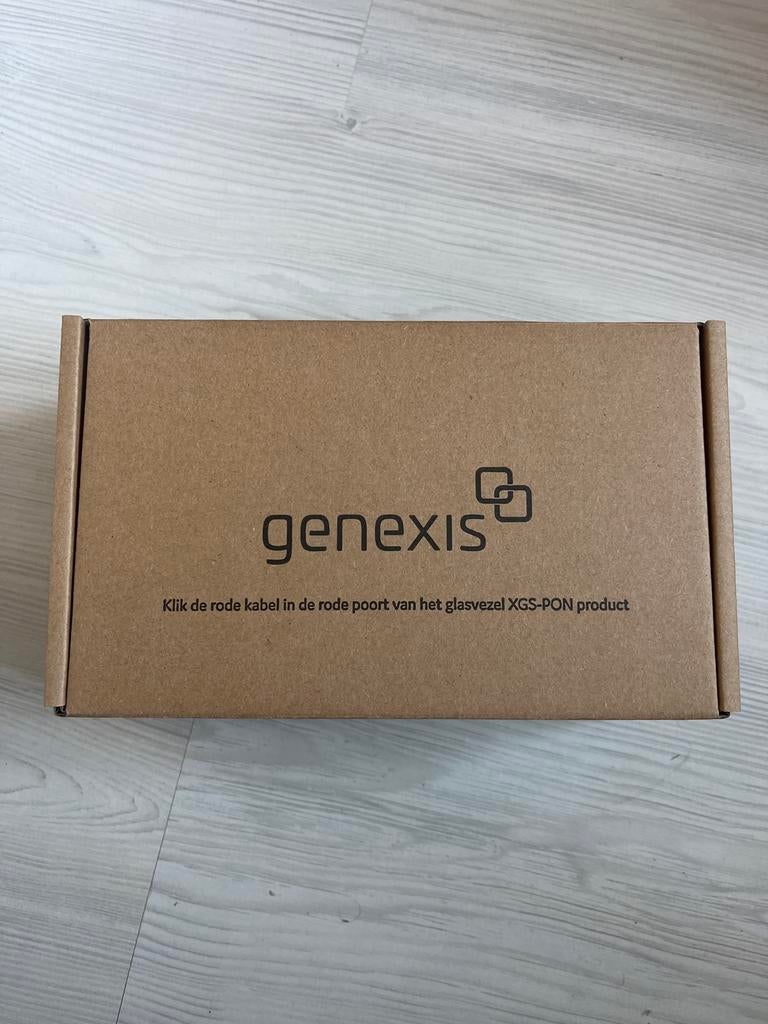 Genexis XGS-PON glasvezel modem, Ophalen, Nieuw