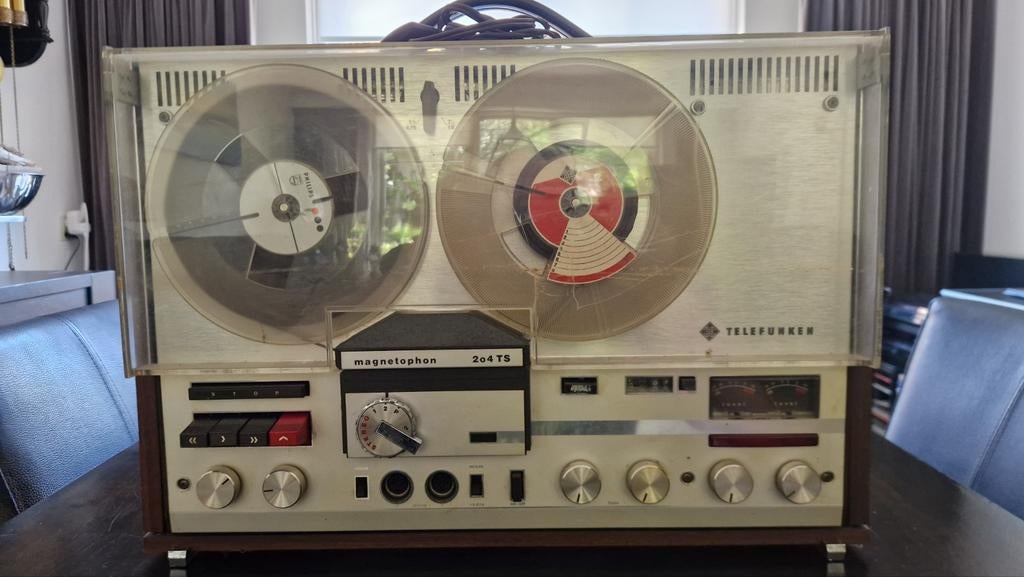 Oude werkende bandrecorder., Audio, Tv en Foto, Bandrecorders, Ophalen, Bandrecorder