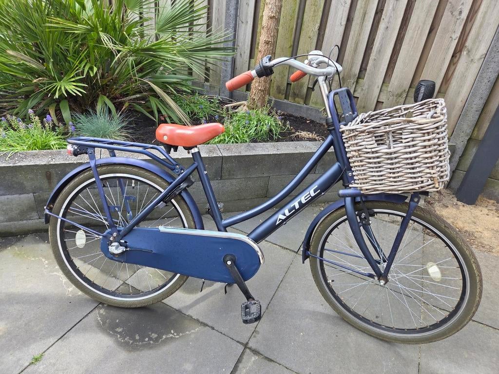 Altec kinderfiets 24 inch, 3 versnellingen, donkerpaars, Ophalen, Gebruikt, 20 inch of meer, Altec