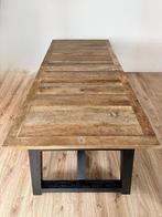 Rivièra Maison Uitschuifbare Eettafel Hudson tafel, Gebruikt, 100 tot 150 cm, 200 cm of meer, Ophalen of Verzenden