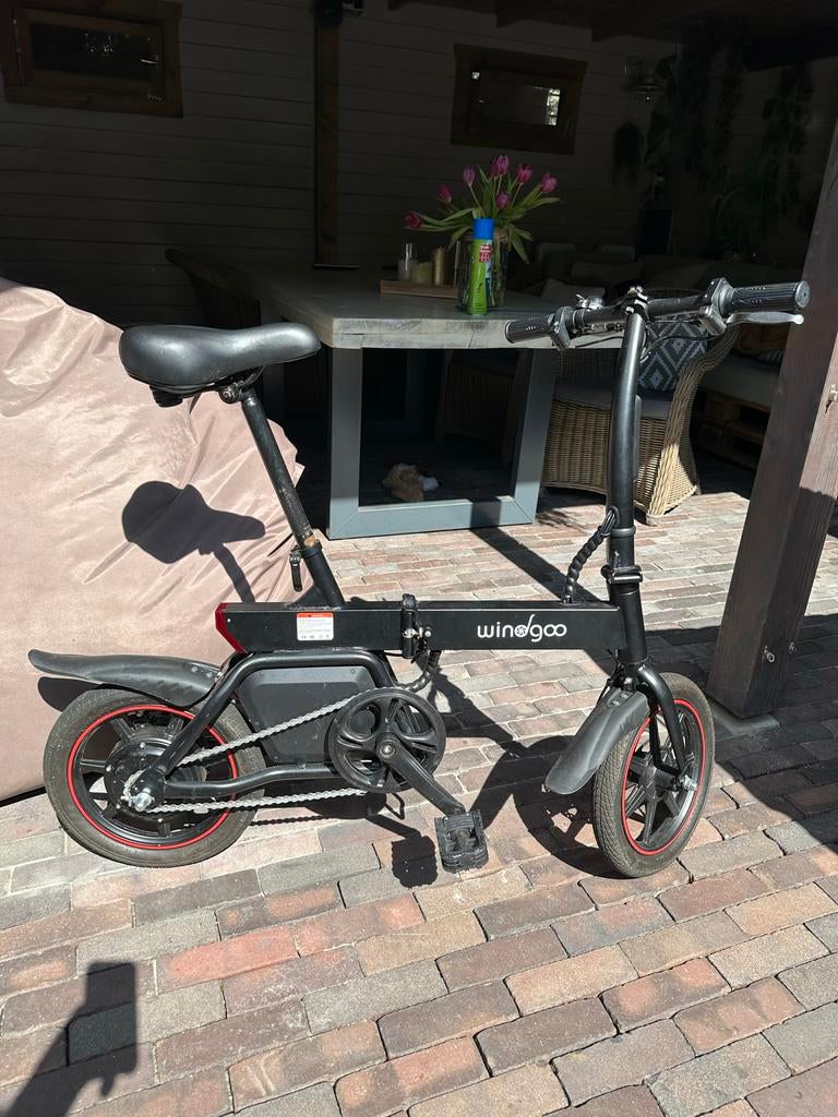 Windgoo B20 elektrische vouwfiets - Compact en handig, Overige merken, Gebruikt, Ophalen of Verzenden, Minder dan 47 cm