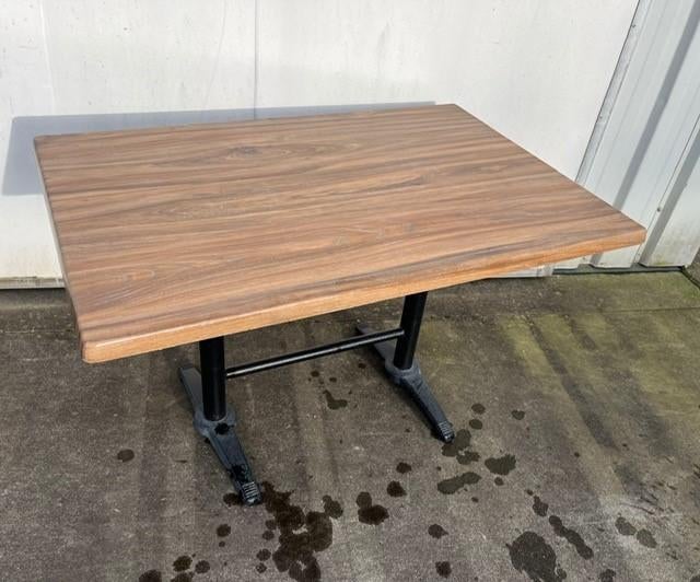 12 stuks horeca bistro terrastafels 80x80 120x80 cm outdoor, Ophalen, Zo goed als nieuw