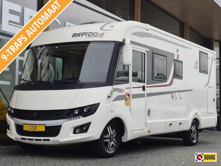 Rapido 855 Automaat 160 PK, Caravans en Kamperen, Campers, Bedrijf, tot en met 4, Integraal, Rapido, Fiat, Diesel, Automaat, Rondzit