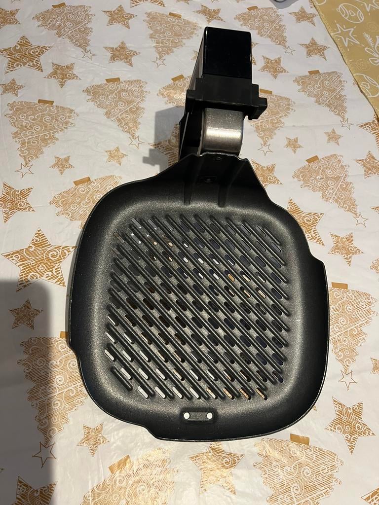 Grillpan accessoire Airfryer; nieuwstaat. 20 x 20 cm., Witgoed en Apparatuur, Airfryers, Ophalen of Verzenden, Zo goed als nieuw