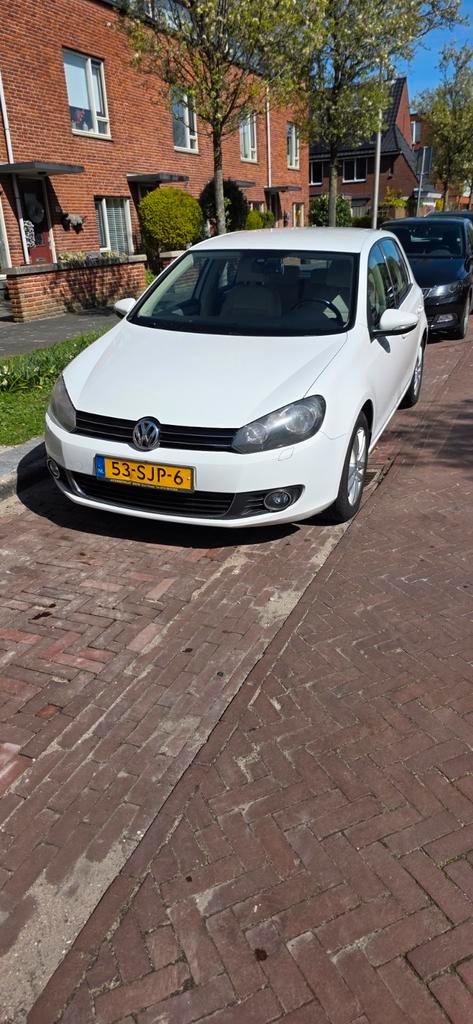 Volkswagen Golf 1.2 TSI 77KW DSG 2011 Wit, Auto's, Volkswagen, Particulier, Golf, ABS, Achteruitrijcamera, Adaptive Cruise Control