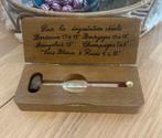 Ouderwetse Wijnthermometer in Houten Doos, Ophalen of Verzenden