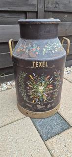 oude stalen melkbus Texel C.Z Eendracht beschilderd, Ophalen of Verzenden, Gebruikt