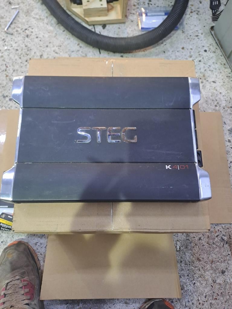 Steg versterker nettestaat, Auto diversen, Autospeakers, Ophalen of Verzenden