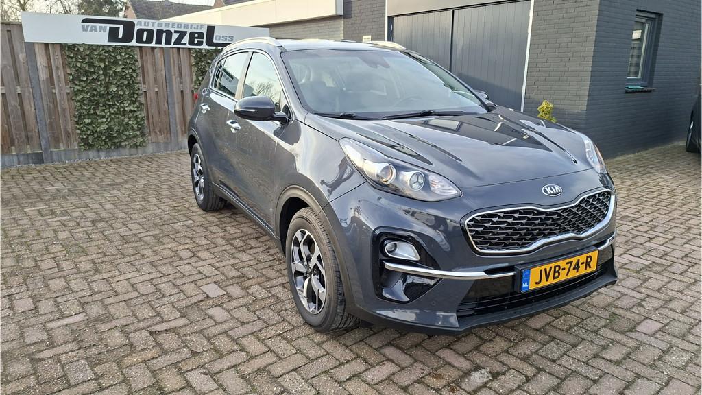 Kia Sportage 1.6 T-GDI DynamicLine AUTOMAAT - NAVIGATIE, Auto's, Kia, Stof, Gebruikt, 4 cilinders, Bedrijf