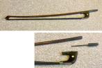 Vintage Duitse strijkstok voor contrabas (German bass bow), Ophalen of Verzenden, Gebruikt