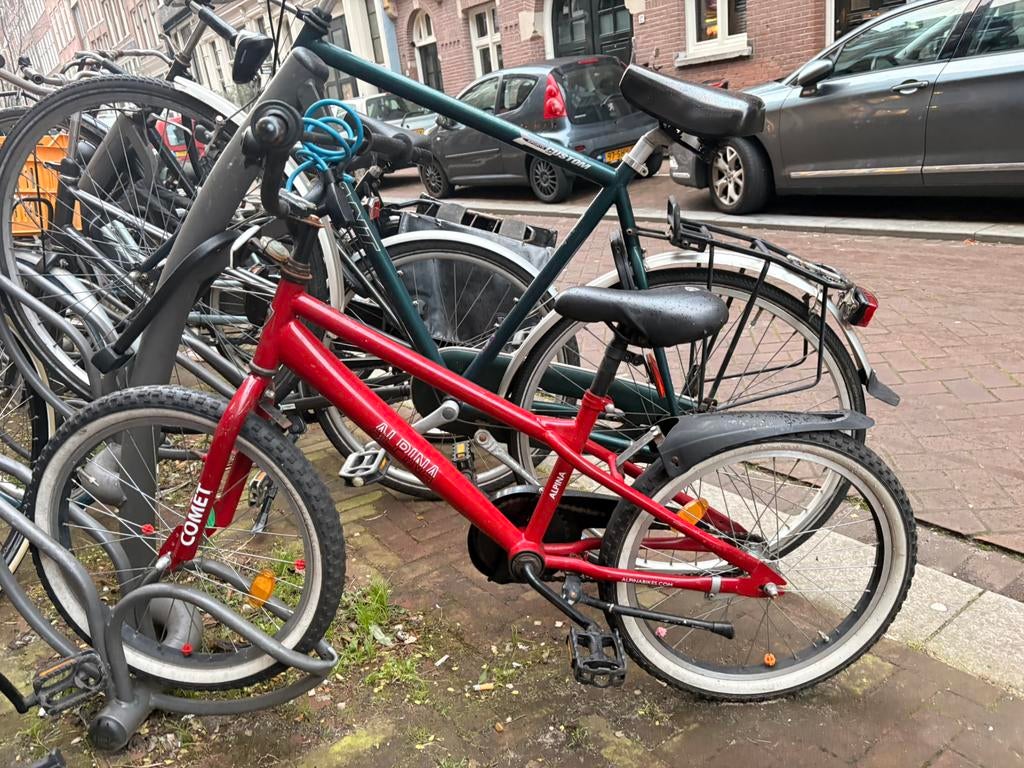 Alpina Comet 20 inch fietsje, Ophalen, Minder dan 10 versnellingen, Gebruikt, Minder dan 49 cm