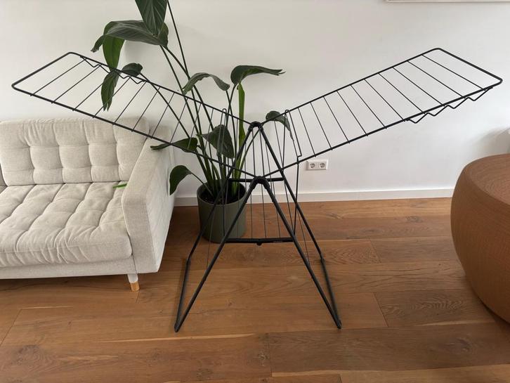 Zwart wasrek van Blokker, Tuin en Terras, Droogmolens en Wasrekken, Gebruikt, Wasrek, Ophalen