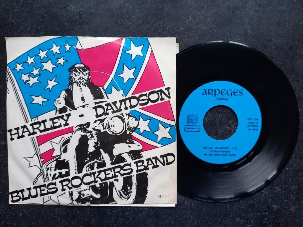 Blues Rockers Band - Harley-Davidson 1987, Gebruikt, 7 inch, Single, Ophalen of Verzenden