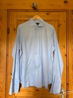Overhemd blouse Pelger lichtblauw slim fit 44 / 17, 5, Ophalen of Verzenden, Zo goed als nieuw, Blauw, Halswijdte 43/44 (XL)