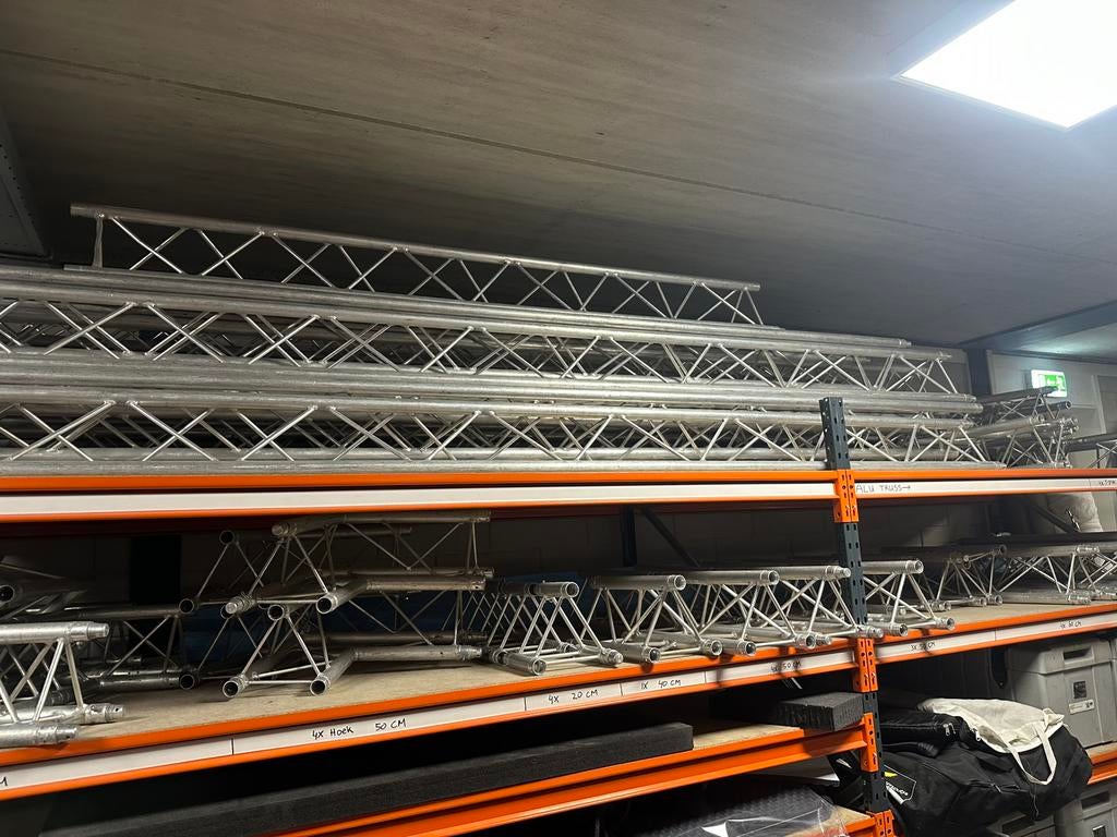 AluTruss Deco truss driehoek, Muziek en Instrumenten, Licht en Laser, Ophalen, Gebruikt, Overige typen