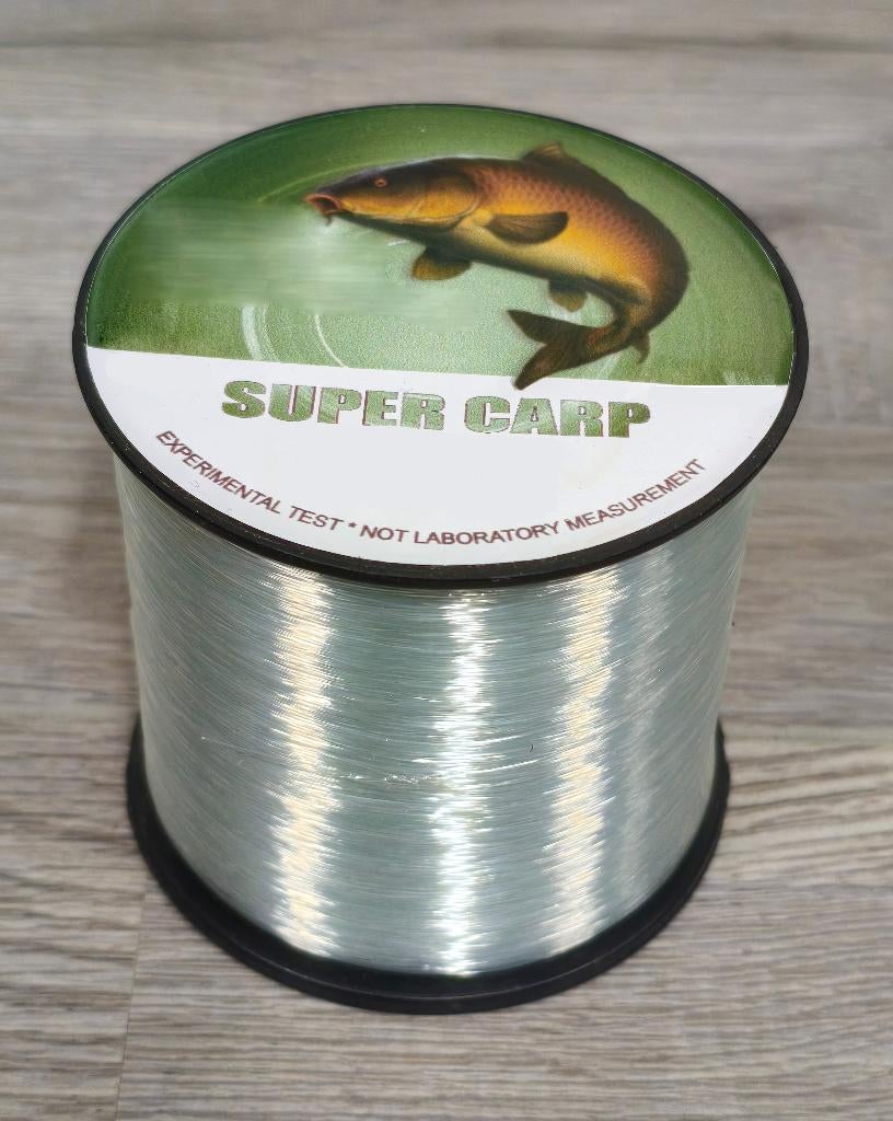 NIEUW Super Carp XXL Monofilament Lijn 0,25 mm - 2000 Meter, Ophalen of Verzenden, Nieuw, Vislijn