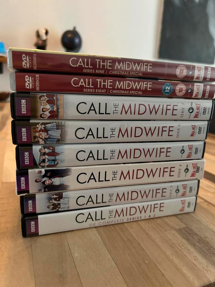 Call the Midwife Seizoen 1 t/m 9, Cd's en Dvd's, Dvd's | Tv en Series, Zo goed als nieuw, Vanaf 12 jaar, Ophalen of Verzenden