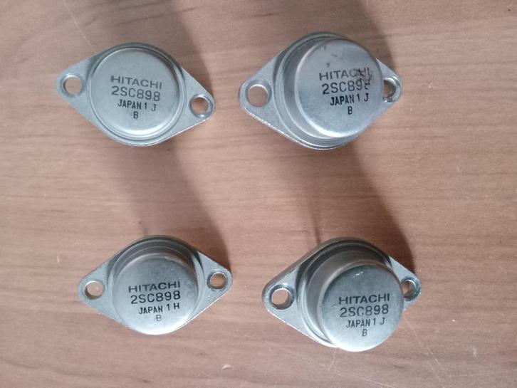 Hitachi 2SC898 output transistors, Hobby en Vrije tijd, Elektronica-componenten, Zo goed als nieuw, Verzenden