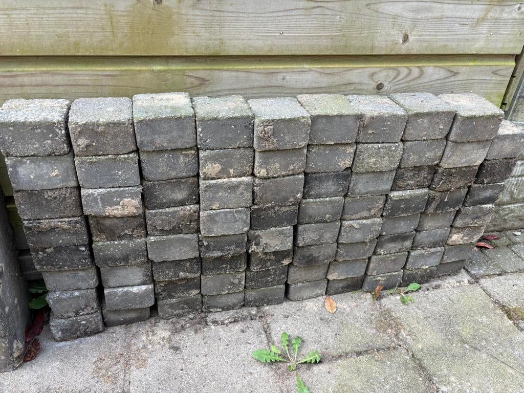 Stenen 78 stuks 10x10, Ophalen, Zo goed als nieuw, Beton, Klinkers