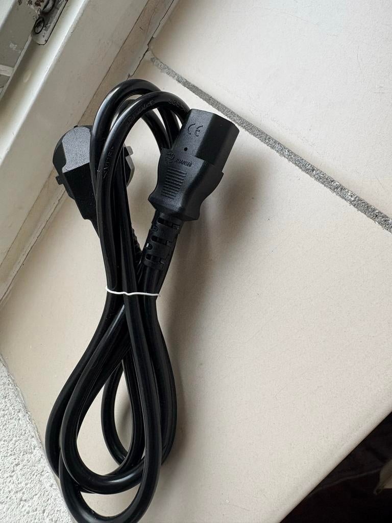 Stroomkabel C13 naar EU Stekker - 1 meter, Ophalen of Verzenden, Nieuw