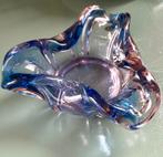 Vintage glazen Tsjechische Josef Hospodka asbak, Ophalen of Verzenden