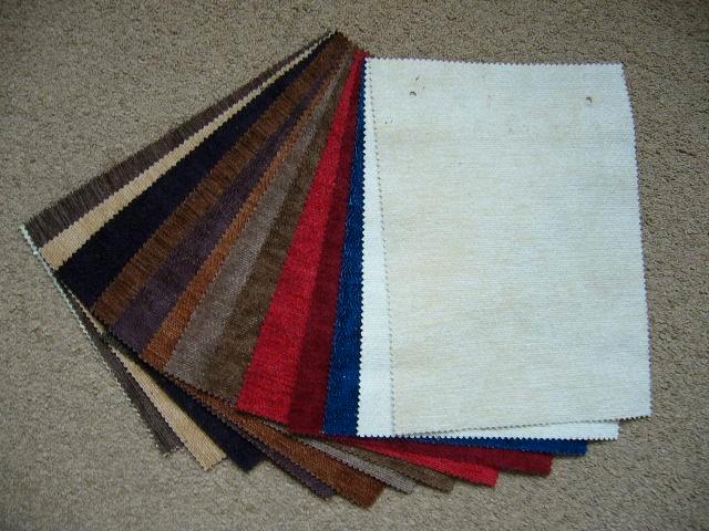 14 lapjes meubel stof van 26 x 22 cm, Hobby en Vrije tijd, Knutselen, Nieuw, Materiaal, Ophalen of Verzenden