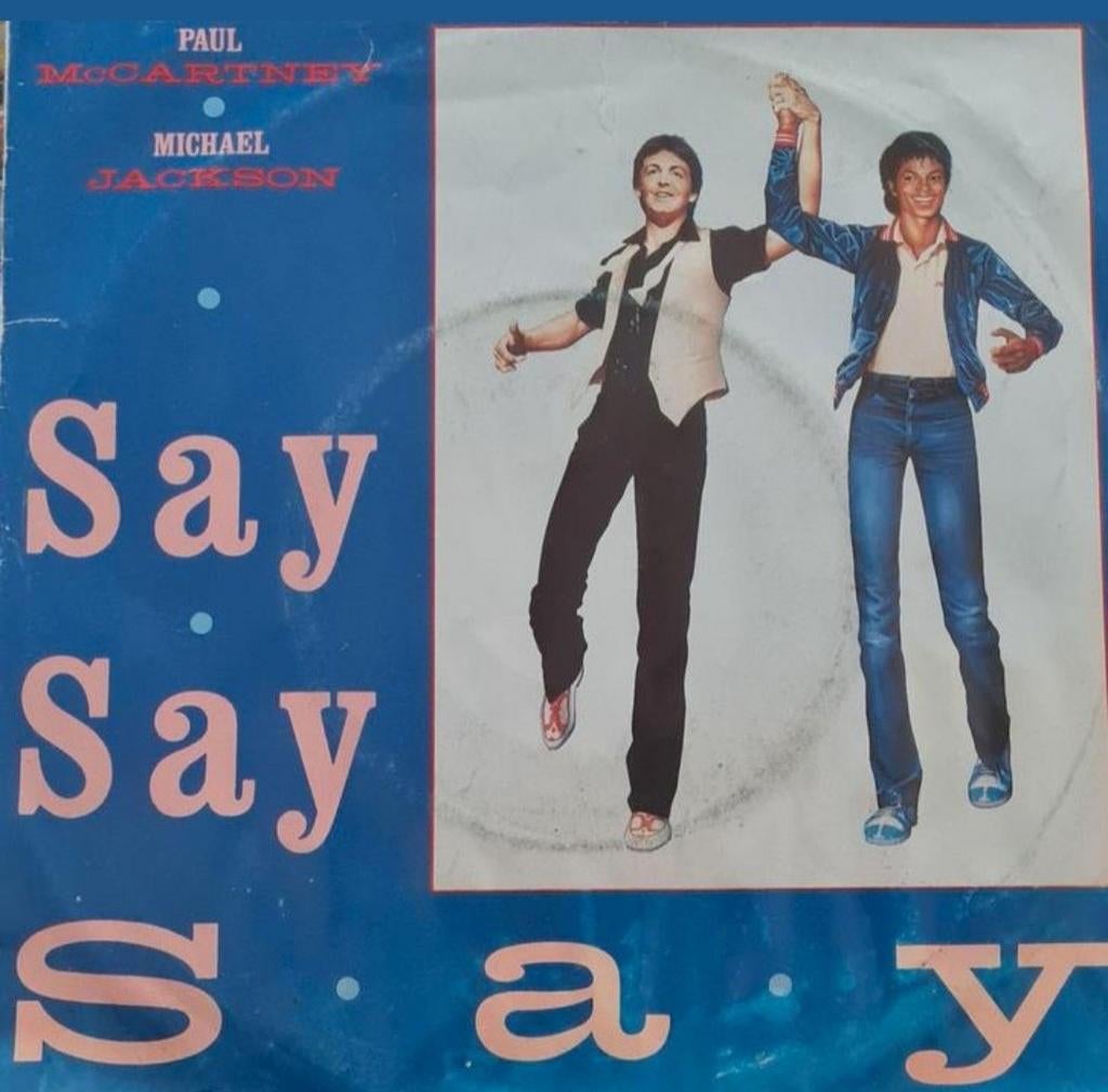 PAUL MCCARTNEY & MICHAEL JACKSON  - SAY SAY SAY, Ophalen of Verzenden, Gebruikt, Pop