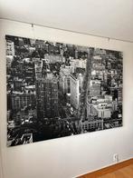 Grote zwart-wit foto op frame New York IKEA, Huis en Inrichting, Woonaccessoires | Schilderijen, Tekeningen en Foto's, Ophalen