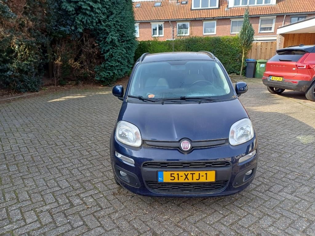 Fiat Panda 2012 Blauw Uniek lage KM-stand (68.570 km), Auto's, Fiat, Voorwielaandrijving, Stof, 40 €/maand, Panda