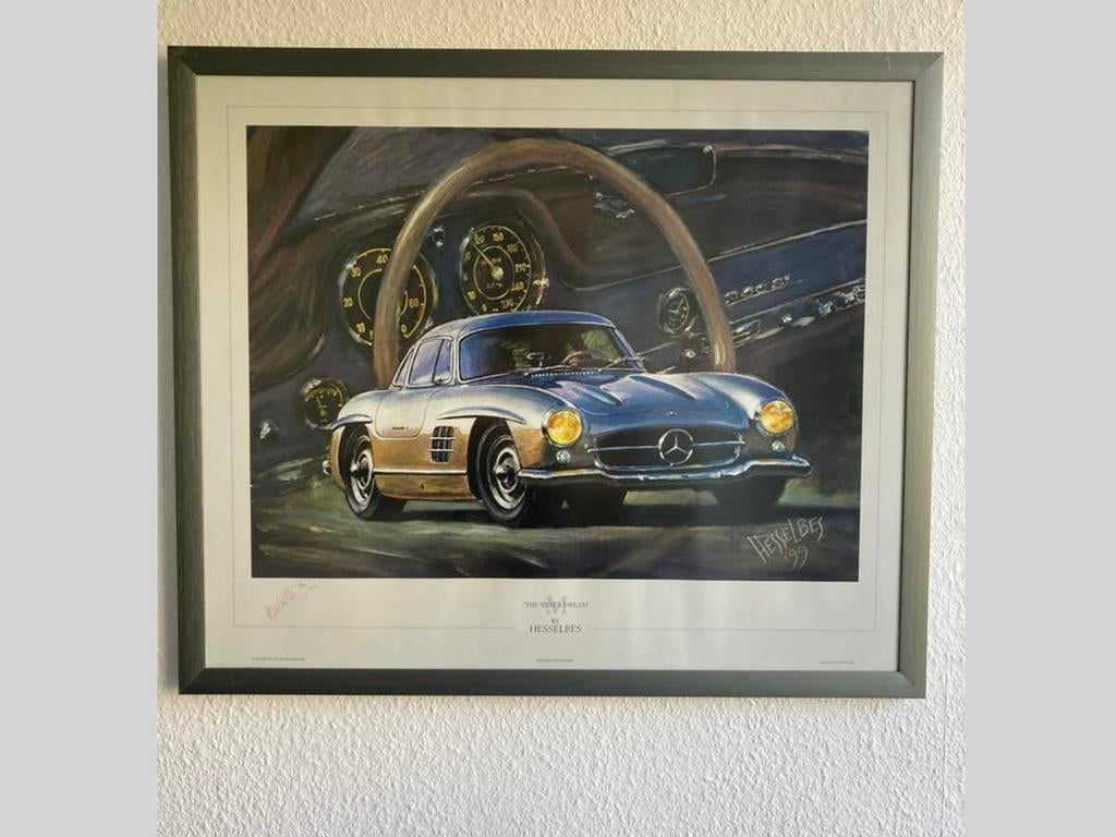 Litho’s Hesselbes “the Silver  Dream “., Ophalen