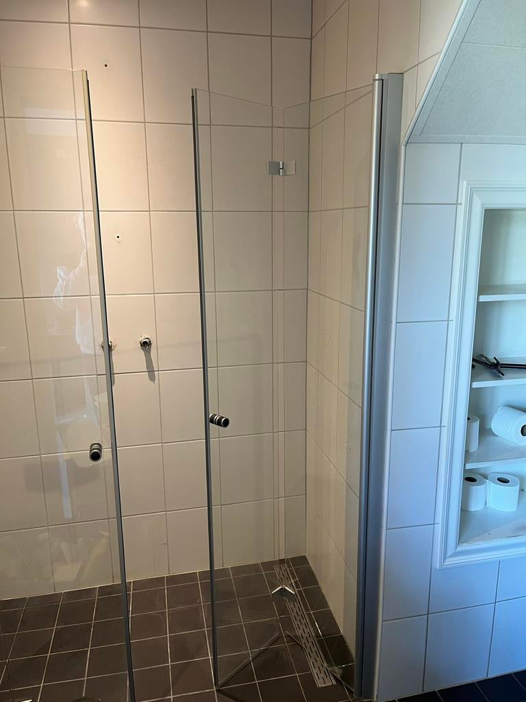 Vouwbaar Douchescherm 1570x2000mm - Nieuwstaat, Ophalen, Zo goed als nieuw, Glas, Douche