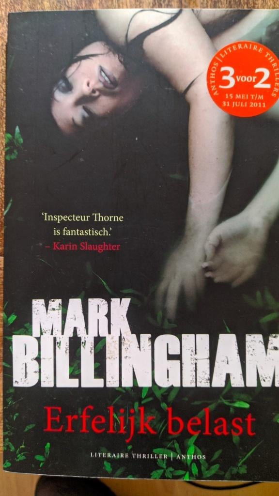 Mark Billingham - Erfelijk belast, Boeken, Thrillers, Zo goed als nieuw, Verzenden