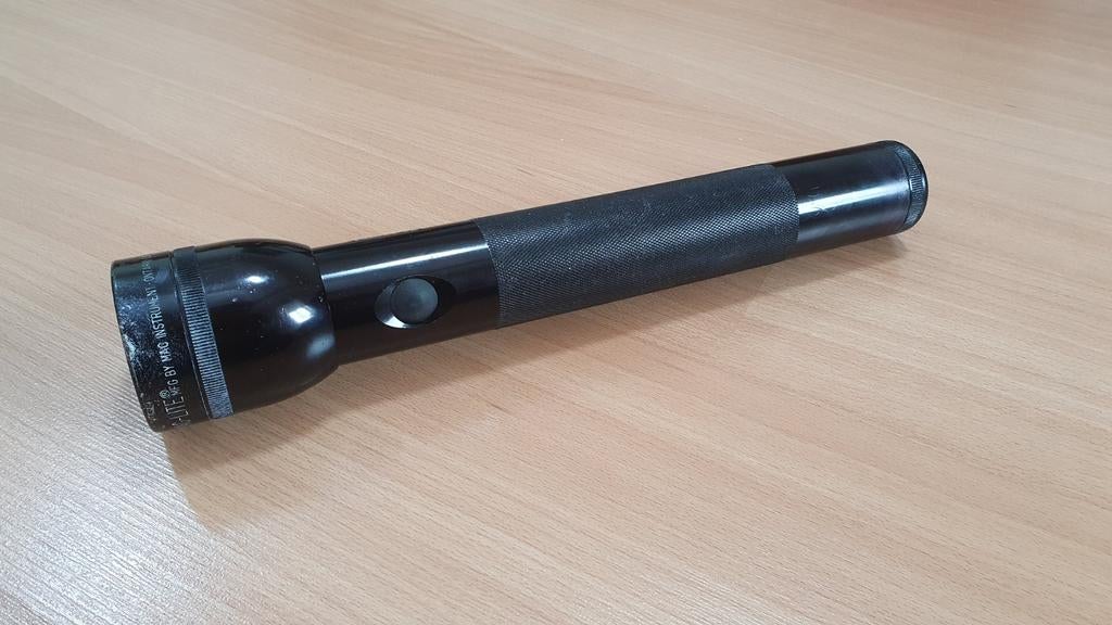 Maglite 3D cell vintage (2/11/1989), Caravans en Kamperen, Zaklampen, Ophalen of Verzenden, Batterij