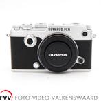 Olympus PEN-F Zilver body MFT + flitser 4FS1, 20 Megapixel, Olympus, Ophalen of Verzenden, Zo goed als nieuw